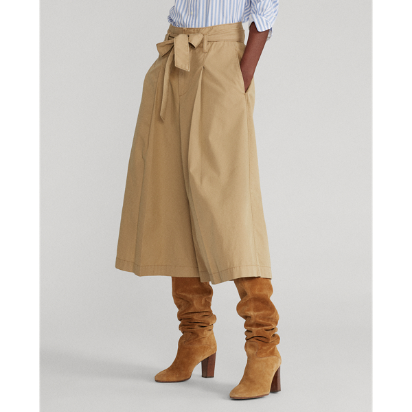Monument Tan Wide-Leg Chino Trouser Polo Ralph Lauren 4