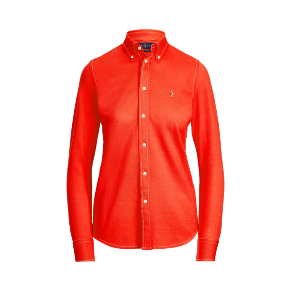 Cotton Knit Oxford Shirt Polo Ralph Lauren 1