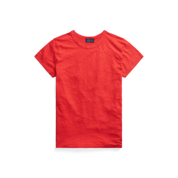 Petal Rose Linen Crewneck Tee Polo Ralph Lauren 2