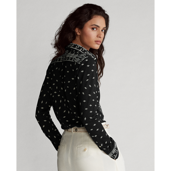 Classic Buy Bandanna-Print Cotton Shirt Polo Ralph Lauren 5
