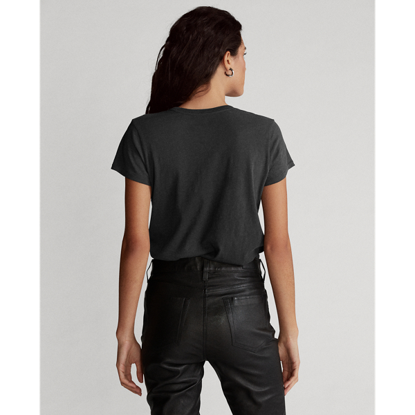 Pebble Black Motorcycle Jersey Tee Polo Ralph Lauren 5