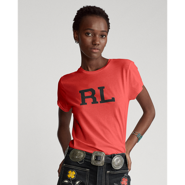 Post Red RL Cotton Jersey Tee Polo Ralph Lauren 1