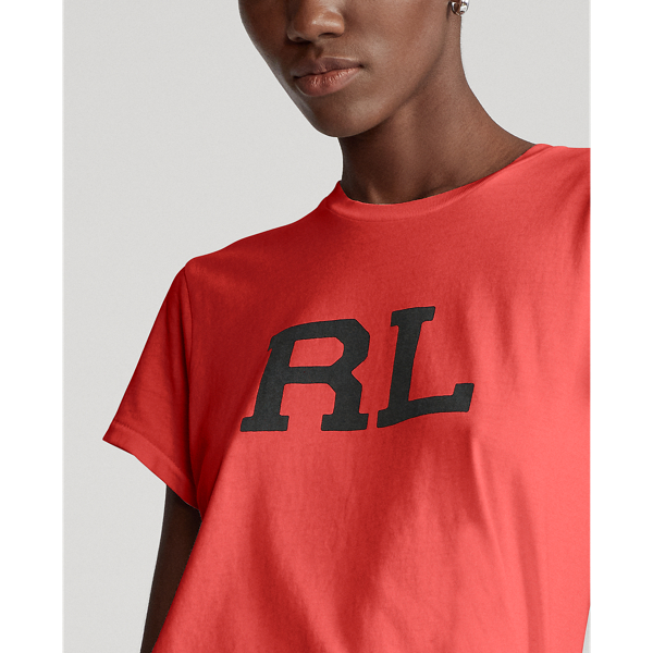 Post Red RL Cotton Jersey Tee Polo Ralph Lauren 5