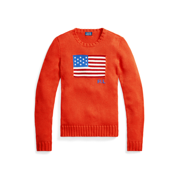 Petal Rose Cotton Flag Jumper Polo Ralph Lauren 2