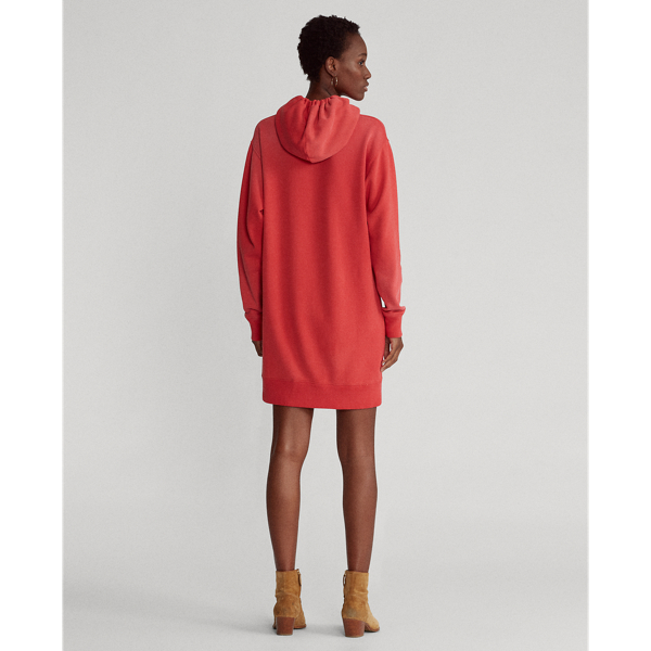 Startboard Red Fleece Hoodie Dress Polo Ralph Lauren 5
