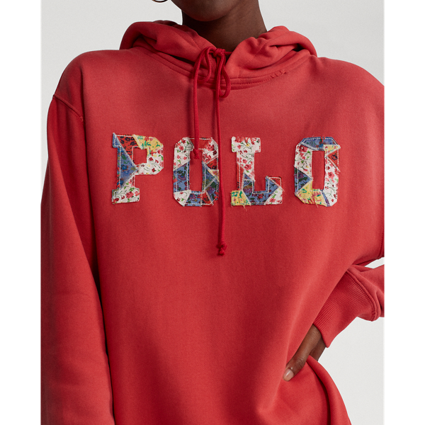 Startboard Red Fleece Hoodie Dress Polo Ralph Lauren 6