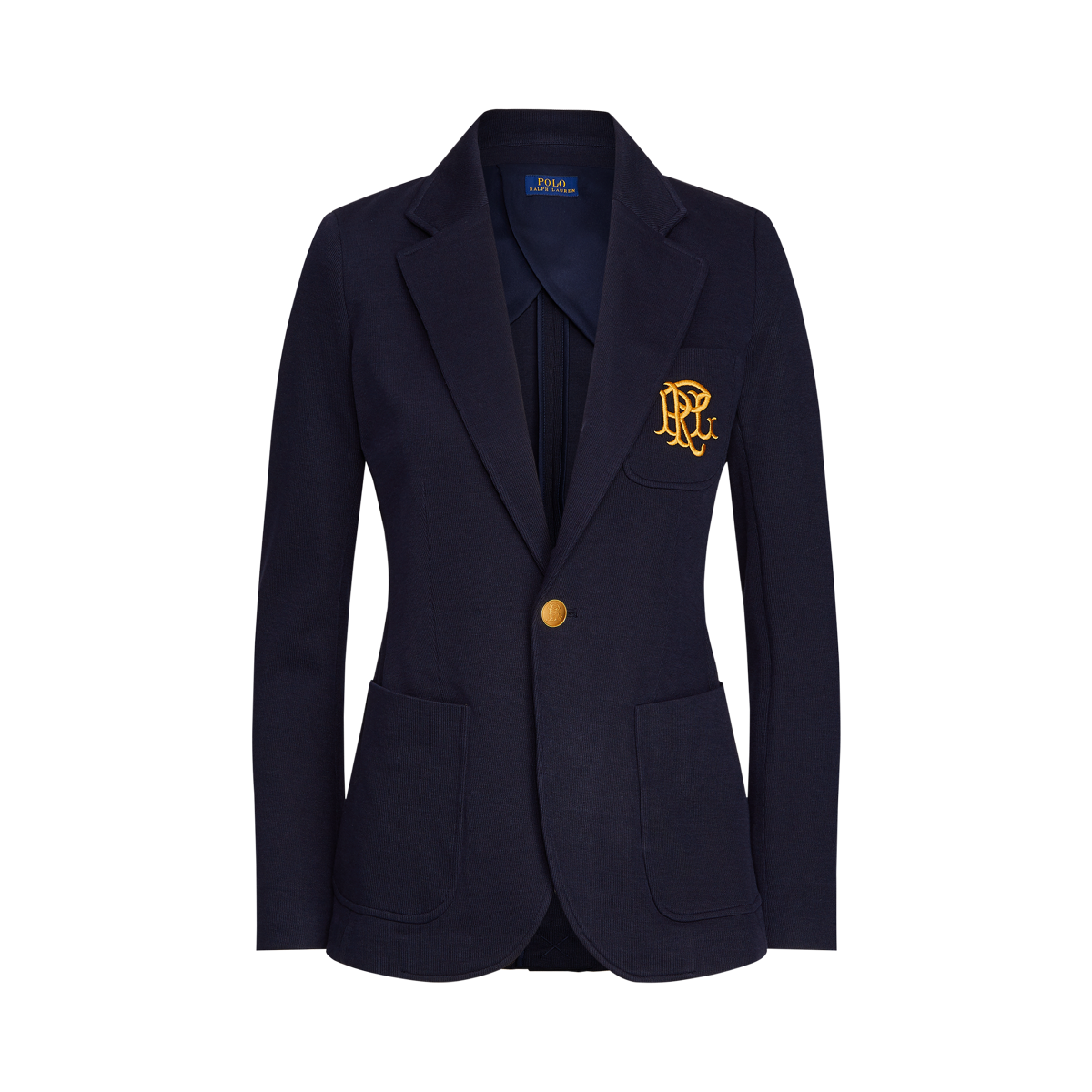 Women's Double-Knit Jacquard Blazer | Ralph Lauren