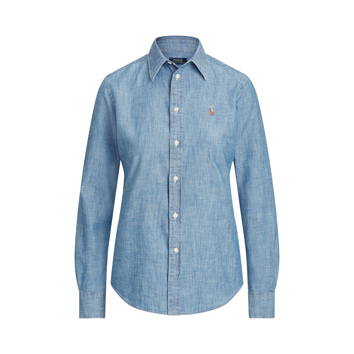 Straight Fit Cotton Chambray Shirt | Ralph Lauren