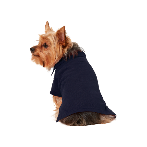 Polo pour chien en coton piqu&eacute; Polo Ralph Lauren Home en Marine raffin&eacute; 2