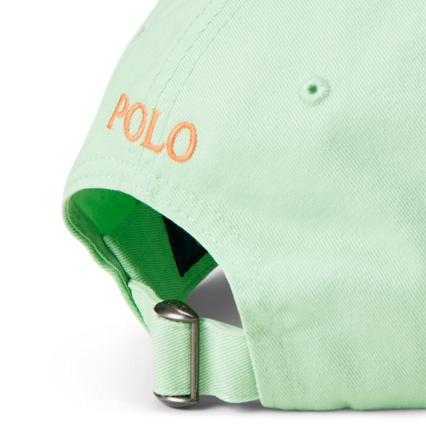 Cruise Lime Cotton Chino Ball Cap Polo Ralph Lauren 3