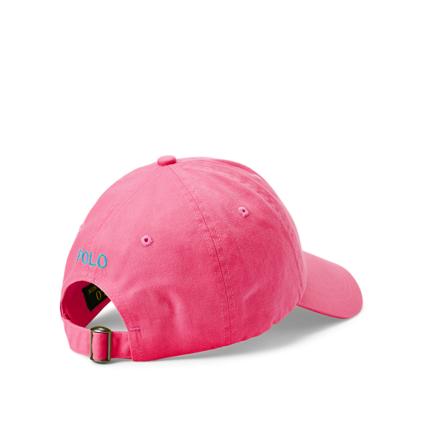 Blaze Knockout Pink Cotton Chino Ball Cap Polo Ralph Lauren 2