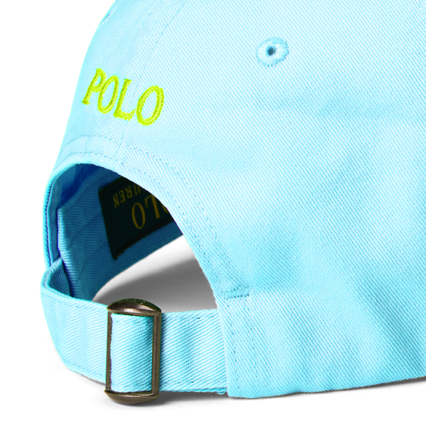 French Turqoise Cotton Chino Ball Cap Polo Ralph Lauren 3