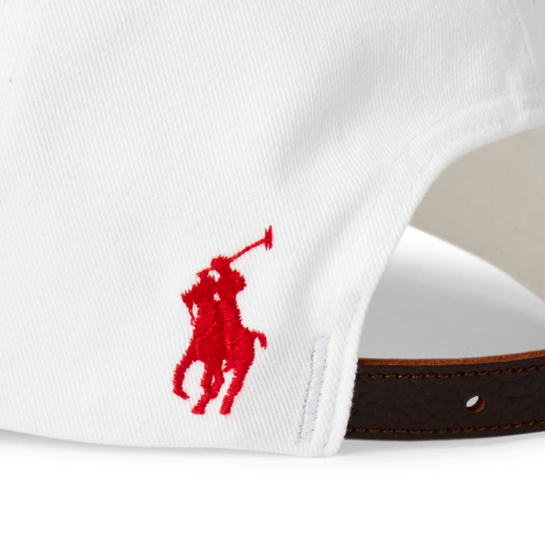 White Polo 1992 Chino Ball Cap Polo Ralph Lauren 3