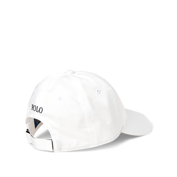 White Baseline Twill Ball Cap Polo Ralph Lauren 2