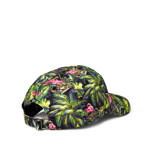 Cappellino chino motivo tropicale Polo Ralph Lauren in Flamingo Tropical/Pink 2