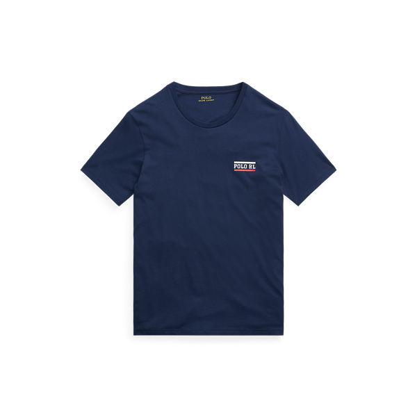 Cotton Crewneck T Shirt for Men Ralph Lauren GP