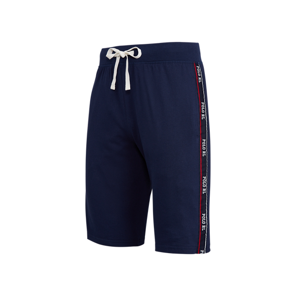 Cruise Navy Slim Cotton Jersey Sleep Short Polo Ralph Lauren 3