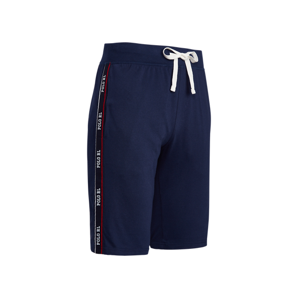 Cruise Navy Slim Cotton Jersey Sleep Short Polo Ralph Lauren 4