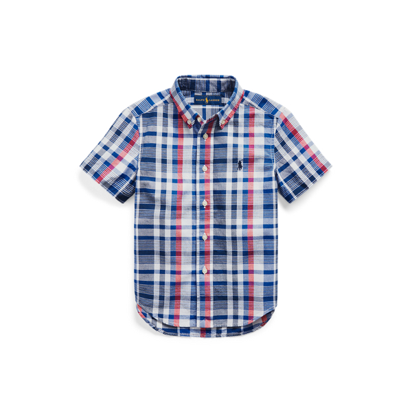 Cotton Madras Shirt Boys 1.5-6 Years 1