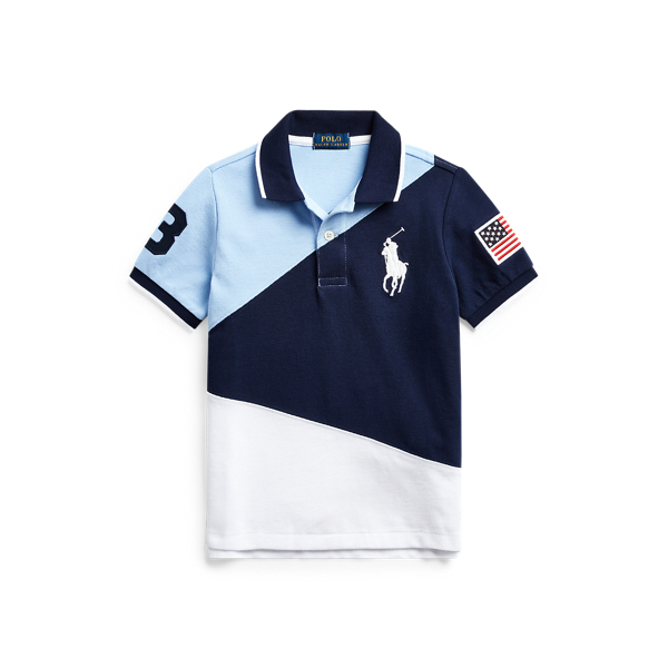Big Pony Cotton Mesh Polo Boys 1.5-6 Years 1