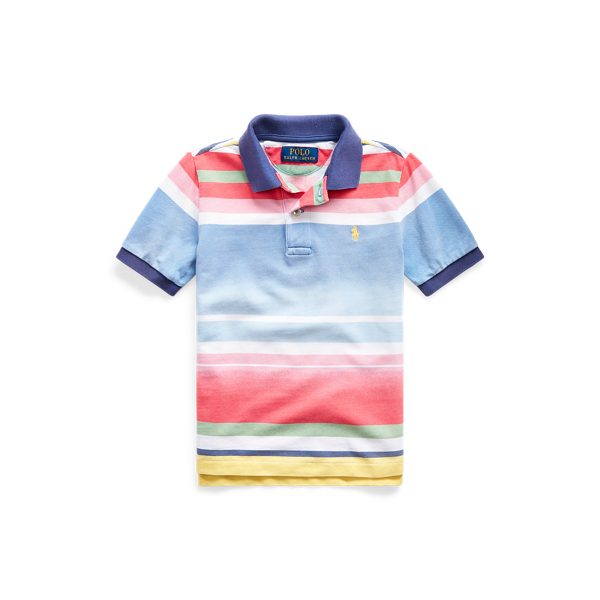 Polo en coton piqu&eacute; ray&eacute; Boys 1.5-6 Years en 1