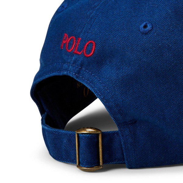 Holiday Sapphire Cotton Chino Baseball Cap Polo Ralph Lauren 3