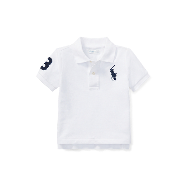 Cotton Mesh Polo Shirt Baby Boy 1