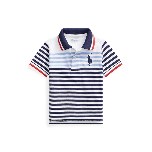 Cotton Mesh Polo Shirt Baby Boy 1