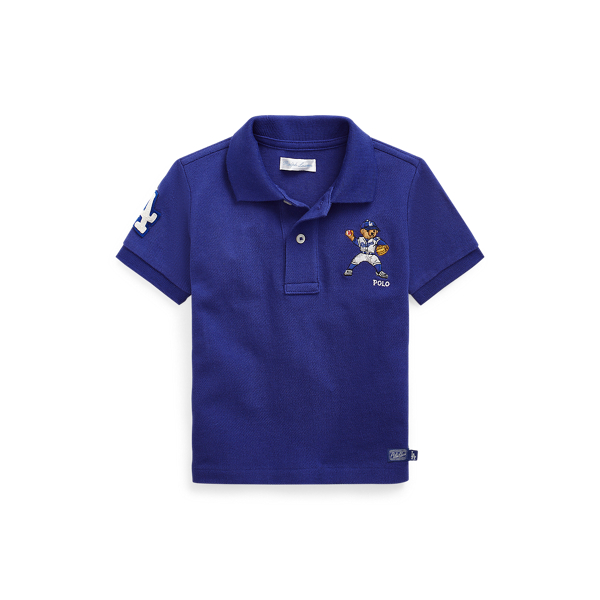 トップス POLO RALPH LAUREN Polo Ralph Lauren Little Boys Short Sleeve Oversized Logo