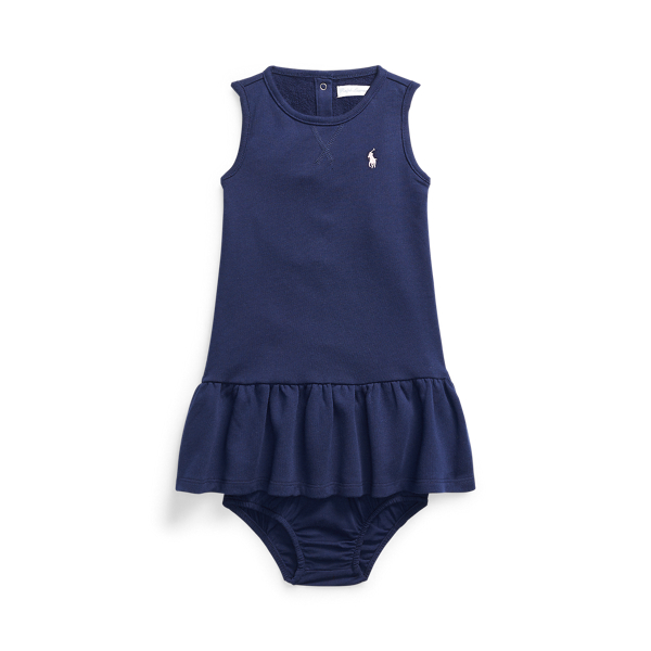 French Terry Dress &amp; Bloomer Baby Girl 1