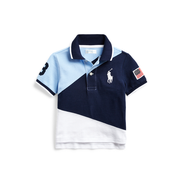 Big Pony Cotton Mesh Polo Baby Boy 1