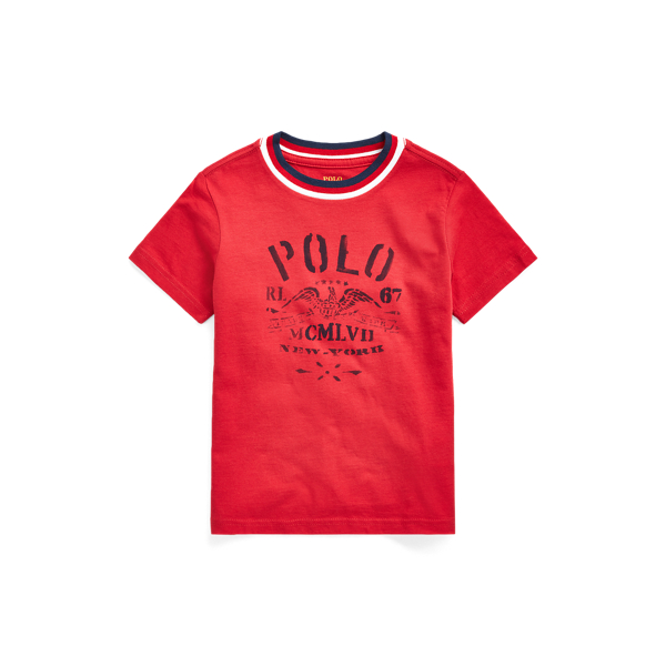 Cotton Jersey Graphic Tee Boys 1.5-6 Years 1