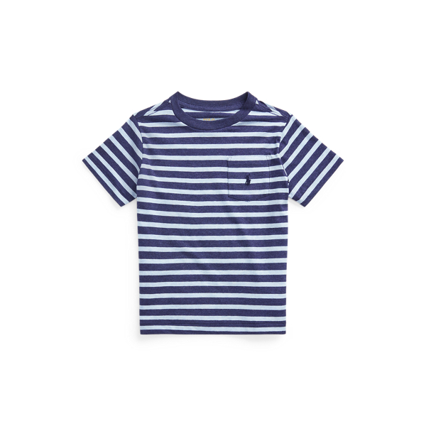 Striped Cotton Pocket Tee Boys 1.5-6 Years 1