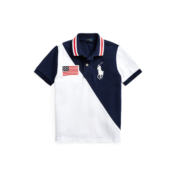 Big Pony Cotton Mesh Polo Boys 1.5-6 Years 1