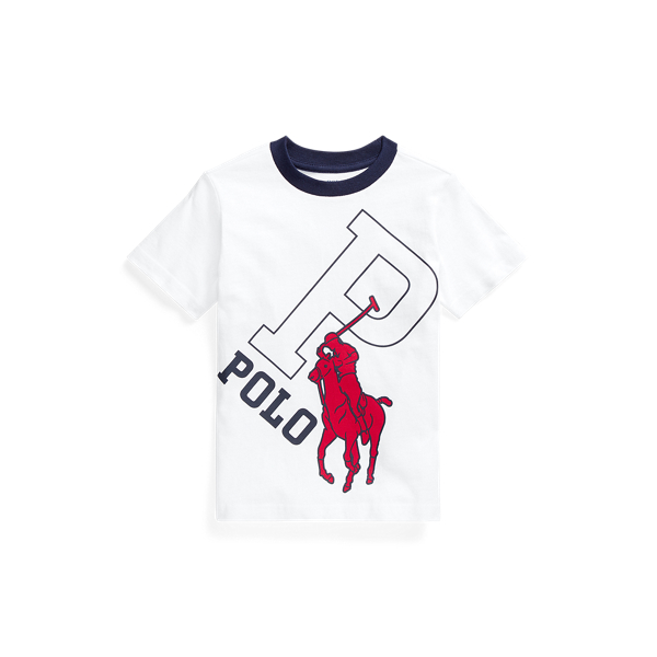 Big Pony Cotton Graphic Tee Boys 1.5-6 Years em 1