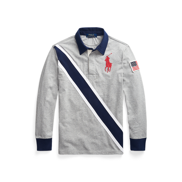 Big Pony Cotton Rugby Shirt Boys 6-14 Years 1