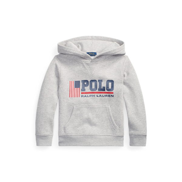 Sweat &agrave; capuche en molleton &agrave; logo et drapeau Boys 1.5-6 Years en 1