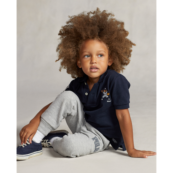 Aviator Navy Polo Ralph Lauren Yankees Bear Polo Boys 2-7/Girls 2-6x 3