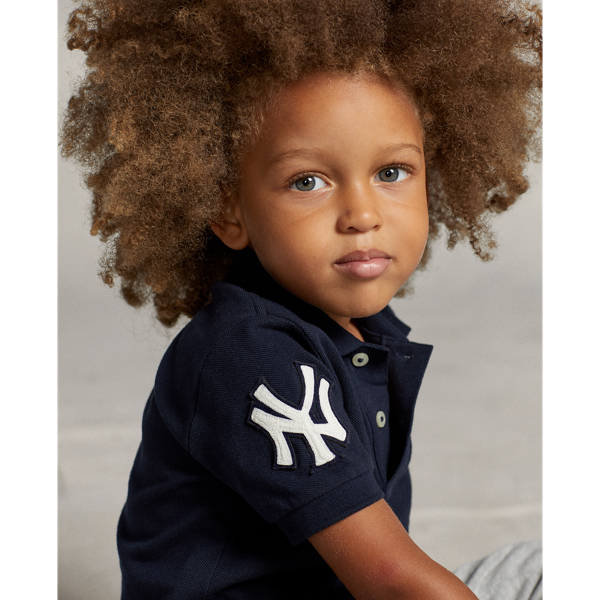 Aviator Navy Polo Ralph Lauren Yankees Bear Polo Boys 2-7/Girls 2-6x 7