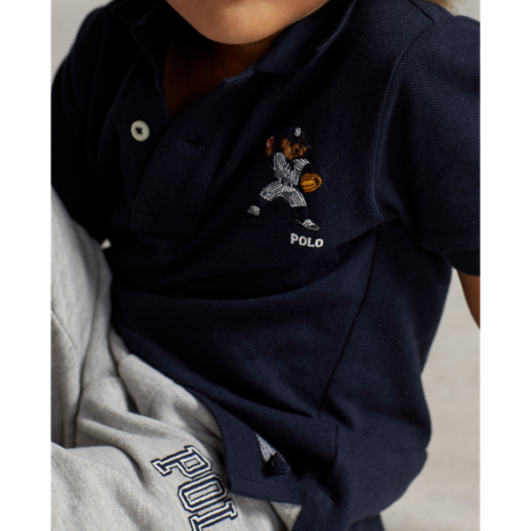 Aviator Navy Polo Ralph Lauren Yankees Bear Polo Boys 2-7/Girls 2-6x 8