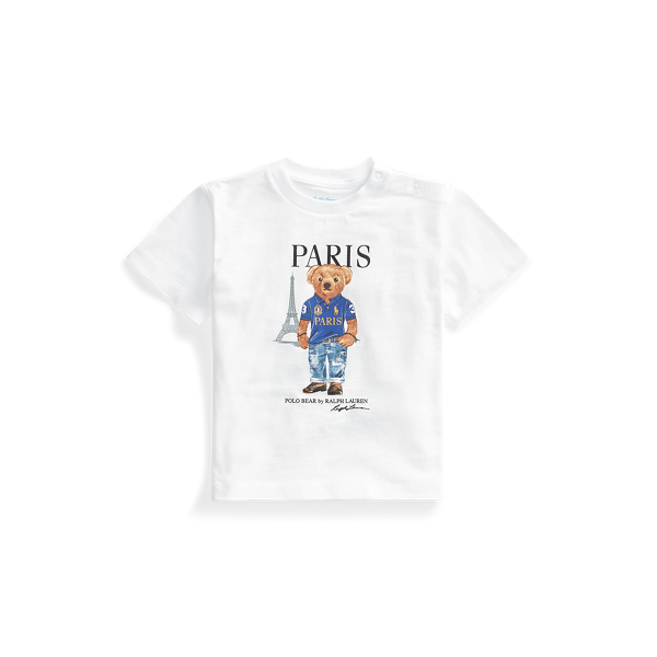 Camiseta de punto con Polo Bear en Par&iacute;s Baby Boy en 1