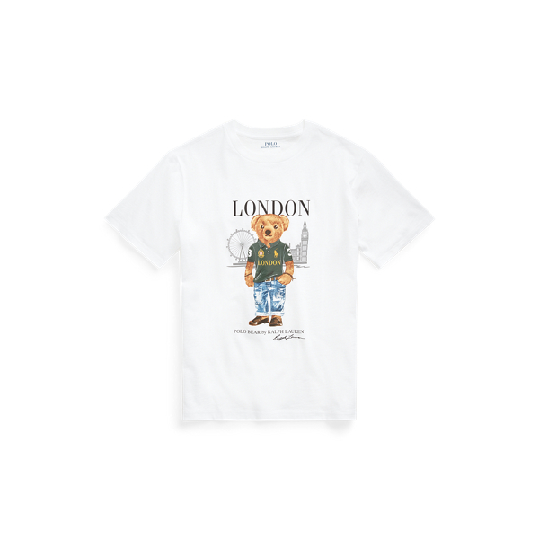 London Bear Cotton Jersey Tee Boys 6-14 Years 1