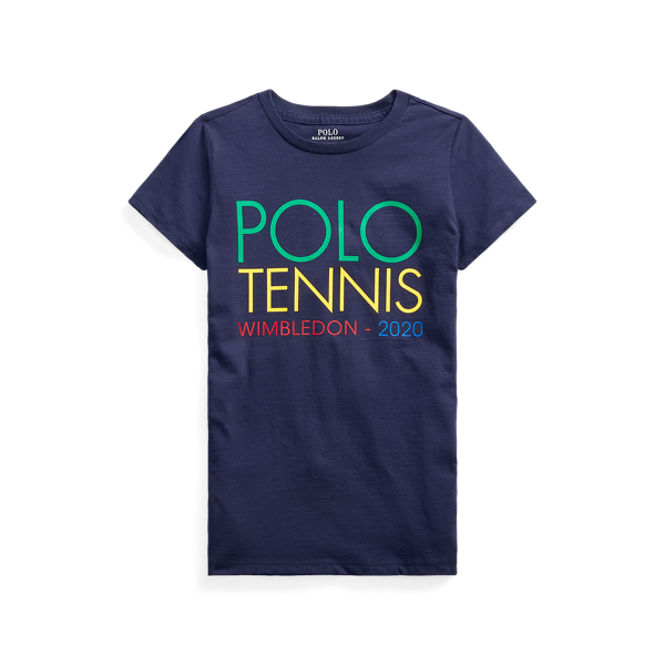 T-shirt Wimbledon graphique jersey coton Girls 7-14 Years en 1