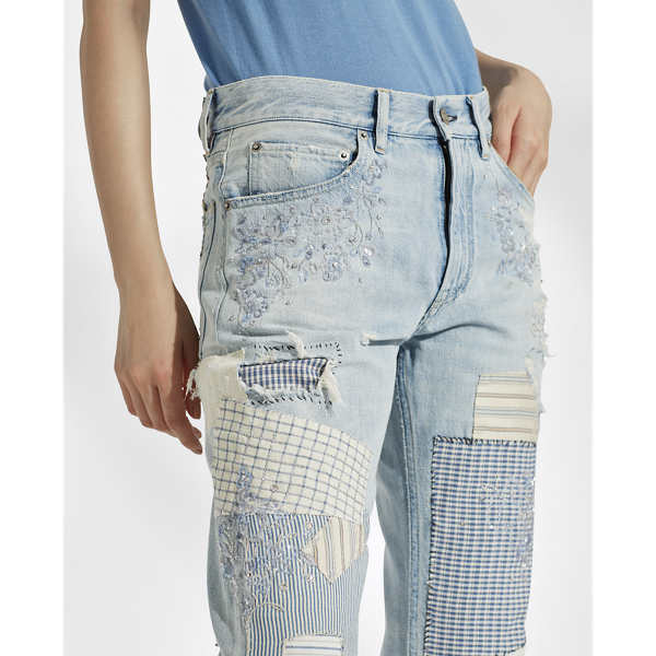 Indigo O'Connor Embellished Jean Ralph Lauren Collection 7