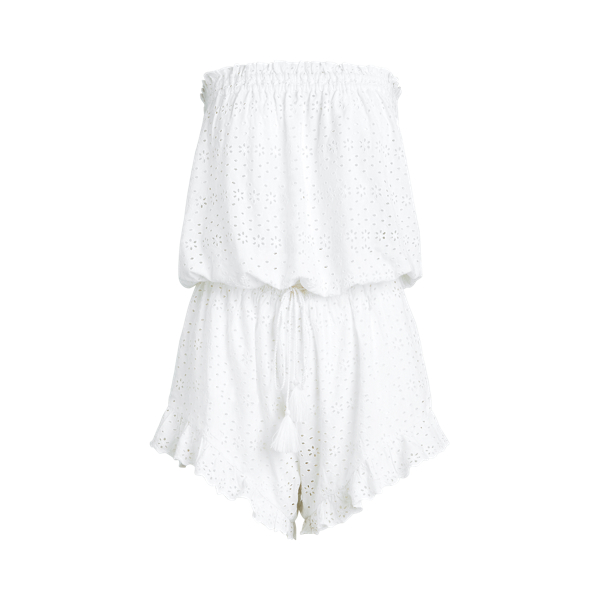 White Eyelet Cover-Up Playsuit Polo Ralph Lauren 2