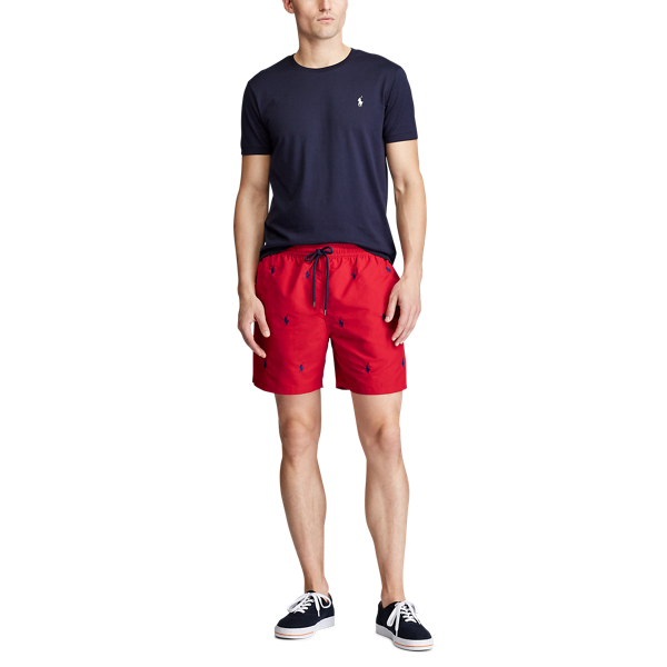 Short de bain Traveler Polo Ralph Lauren en RL Red/Navy 2