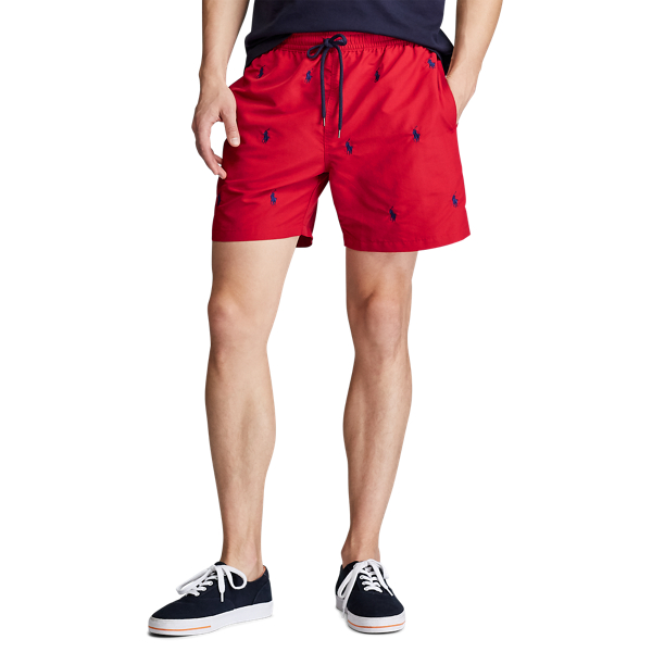 Short de bain Traveler Polo Ralph Lauren en RL Red/Navy 3