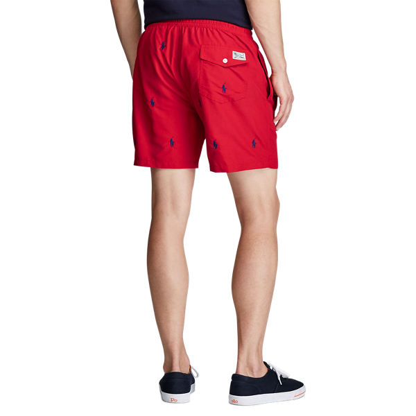 Short de bain Traveler Polo Ralph Lauren en RL Red/Navy 4
