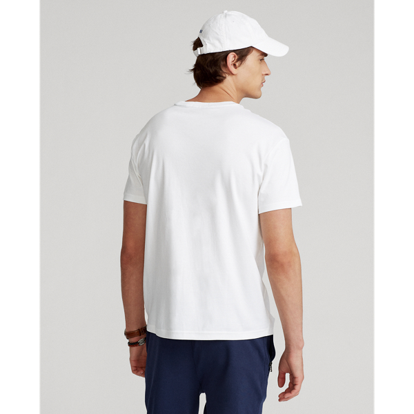 White Classic Soft Cotton T-Shirt Polo Ralph Lauren 6