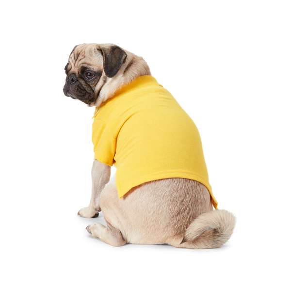 Cotton Mesh Dog Polo Shirt